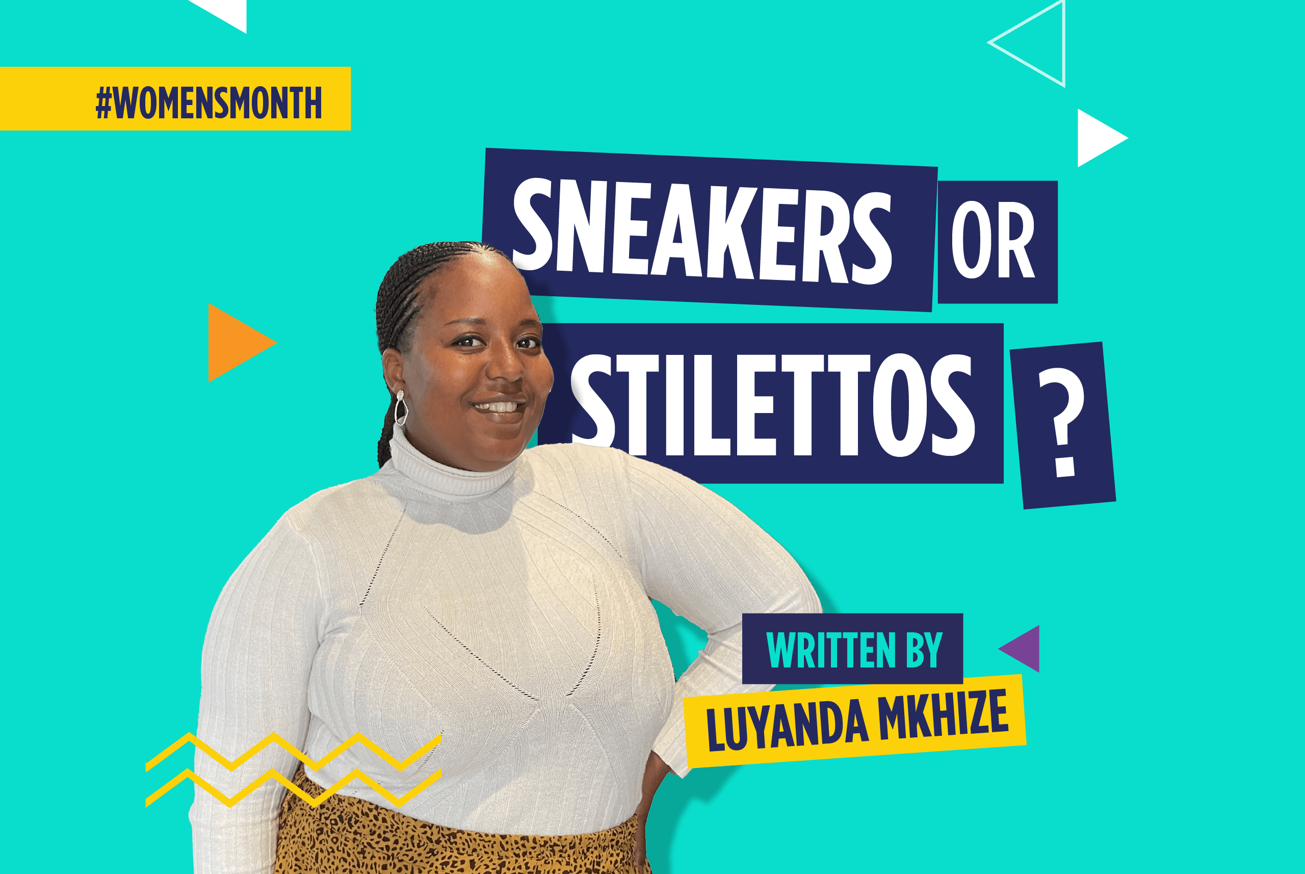 Luyanda Mkhize - Product Specialist talking about Sneakers or Stilettos